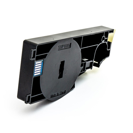 Taśma samoprzylepna żółta - 12 mm x 16 m / kaseta TP-L12EY