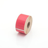 Etykiety kompatybilne DYMO 99012, 89mm x 36mm, papierowa czerwona z trwałym klejem, 260 szt. na rolce 99012-CPR