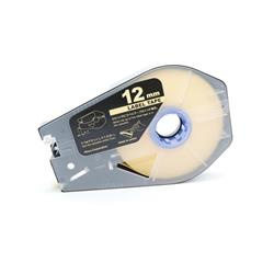 Taśma samoprzylepna żółta - 12 mm x 30 m / kaseta