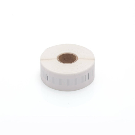 Etykiety kompatybilne DYMO 11355, 19mm x 51mm, papierowe białe z trwałym klejem, 500 szt. na rolce 11355-CPW