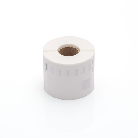 Etykiety kompatybilne DYMO 99015, 70mm x 54mm, papierowe białe z trwałym klejem, 320 szt. na rolce 99015-CPW