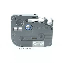 Taśma laminowana Supvan  przezr./czarny druk 9 mm x 8m L-121E