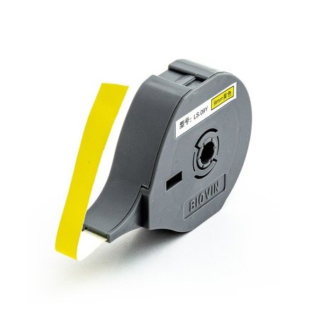 Taśma samoprzylepna żółta- 9 mm x 6 m / kaseta